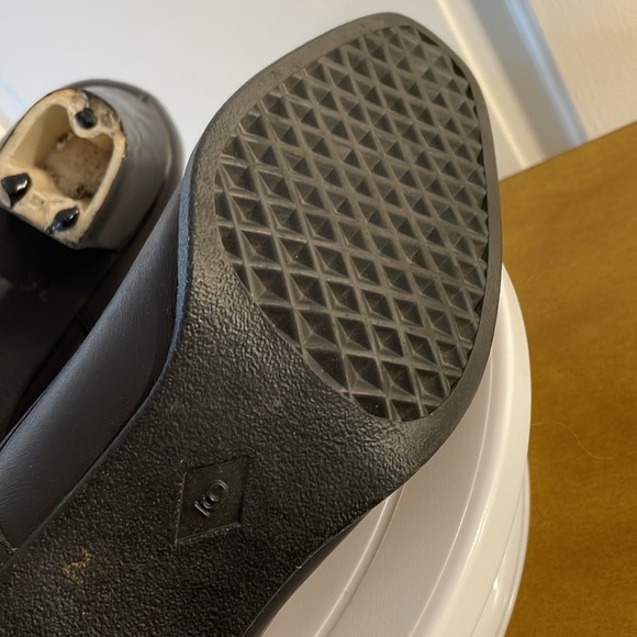 💎 Vintage What’s What Black shoes with stretch laces (slip on) Size 9 💎 - Picture 7 of 8